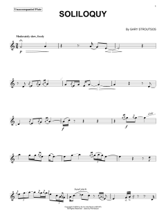 Soliloquy von Gary Stroutsos (Download) 