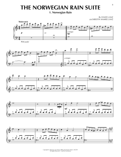 The Norwegian Rain Suite von David Lanz (Download) 