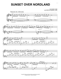 Sunset Over Nordland von David Lanz (Download) 