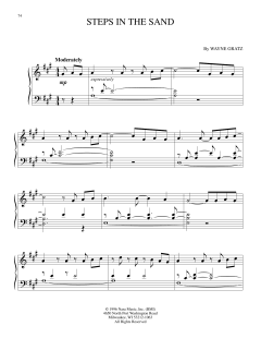 Steps In The Sand von Wayne Gratz (Download) 