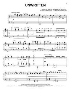 Unwritten [Classical version] von Natasha Bedingfield (Download) 