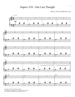 Improv #10 - One Last Thought von The Daydream Club (Download) 