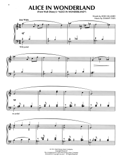 Alice In Wonderland von Bill Evans (Download) 