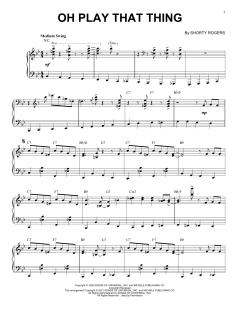 Oh Play That Thing [Jazz version] von Shorty Rogers (Download) 