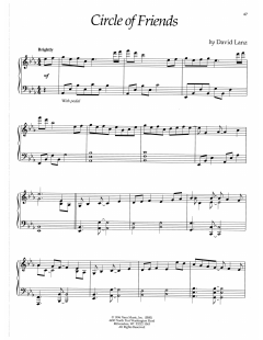 Circle Of Friends von David Lanz (Download) 