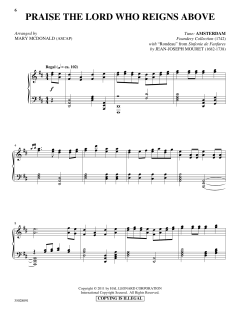 Praise The Lord Who Reigns Above von Mary McDonald (Download) 