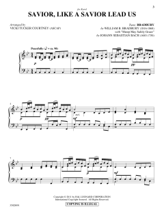 Savior, Like A Shepherd Lead Us von William B. Bradbury (Download) 