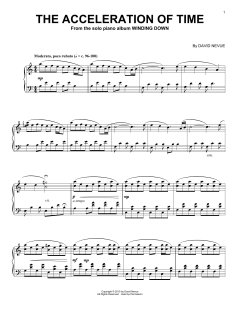 The Acceleration Of Time von David Nevue (Download) 