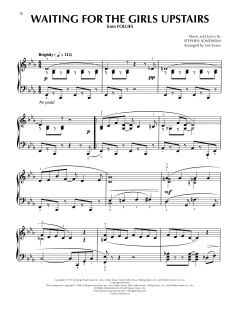 Waiting For The Girls Upstairs von Stephen Sondheim (Download) 