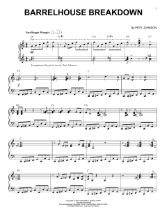 Barrelhouse Breakdown von Pete Johnson (Download) 