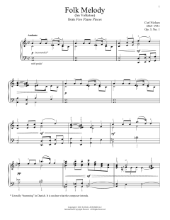 Folk Melody (Im Volkston) (Download) 