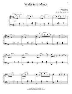 Waltz In B Minor, Op. 18, No. 6 (Download) 