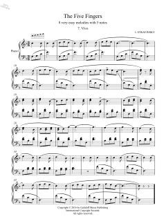 Five Fingers: 7. Vivo von Igor Stravinsky (Download) 