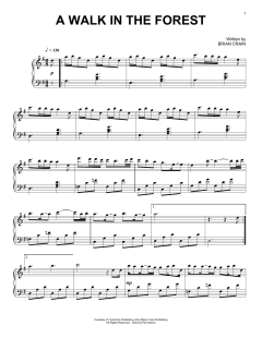 A Walk In The Forest von Brian Crain (Download) 