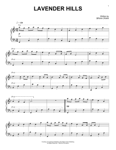 Lavender Hills von Brian Crain (Download) 