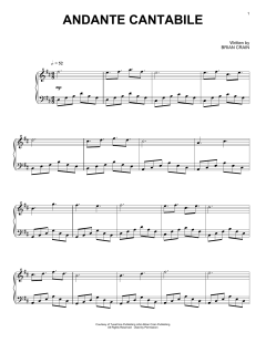 Andante Cantabile von Brian Crain (Download) 