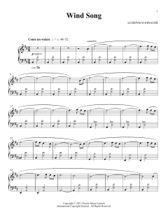 Wind Song von Ludovico Einaudi (Download) 