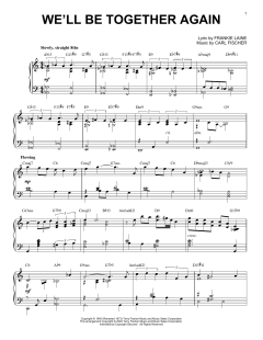 We'll Be Together Again [Jazz version] von Frankie Laine (Download) 