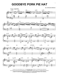 Goodbye Pork Pie Hat [Jazz version] von Charles Mingus (Download) 