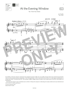 At the Evening Window (Grade 7, list B2, from the ABRSM Piano Syllabus 2023 & 2024) (Download) 