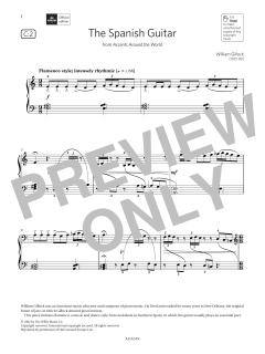 The Spanish Guitar (Grade 3, list C2, from the ABRSM Piano Syllabus 2023 & 2024) (Download) 
