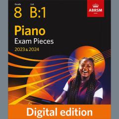 Impromptu in B minor (Grade 8, list B1, from the ABRSM Piano Syllabus 2023 & 2024) (Download) 