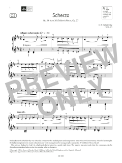 Scherzo (Grade 5, list C2, from the ABRSM Piano Syllabus 2023 & 2024) (Download) 