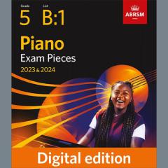 Minnelied (Grade 5, list B1, from the ABRSM Piano Syllabus 2023 & 2024) (Download) 