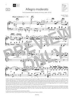Allegro moderato (Grade 7, list A1, from the ABRSM Piano Syllabus 2023 & 2024) (Download) 