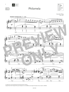 Philomela (Grade 5, list B3, from the ABRSM Piano Syllabus 2023 & 2024) (Download) 