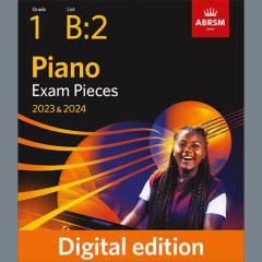 A Morning Sunbeam (Grade 1, list B2, from the ABRSM Piano Syllabus 2023 & 2024) (Download) 