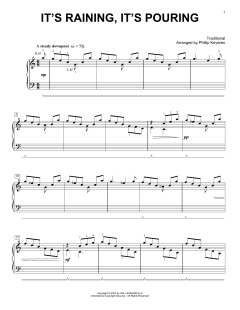 It's Raining, It's Pouring von Traditional (Download) 