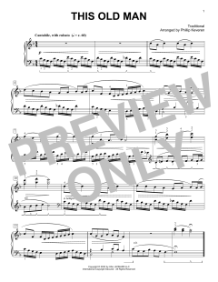 This Old Man von Traditional (Download) 