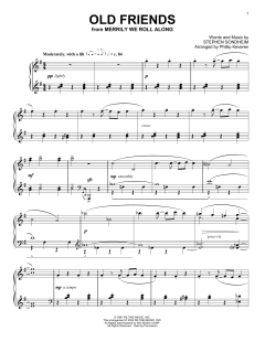 Old Friends von Stephen Sondheim (Download) 