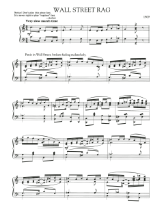 Wall Street Rag (Download) 