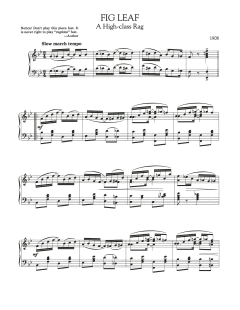 Fig Leaf Rag (Download) 