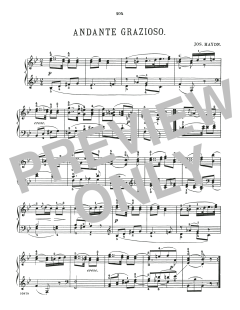 Andante Grazioso In B-Flat Major (Download) 