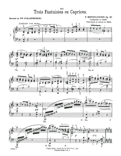 Fantasia In A Minor, Op. 16, No. 1 (Download) 