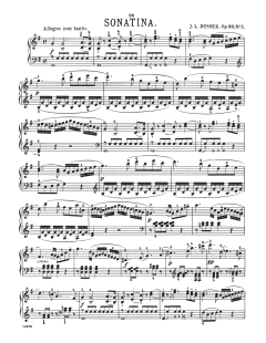 Sonatina In G Major, Op. 20, No. 1 (Download) 