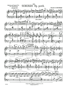 Scherzo In B-Flat Major, D. 593, No. 1 (Download) 