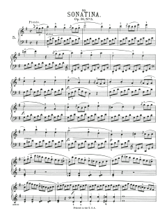 Sonatina In G Major, Op. 36, No. 5 (Download) 