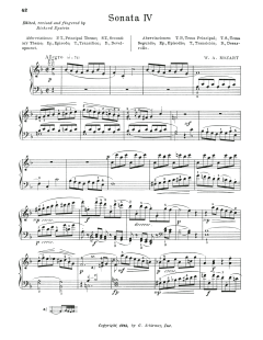 Sonata In F Major, K. 533 von Wolfgang Amadeus Mozart (Download) 