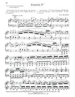 Sonata In G Major, K. 283 von Wolfgang Amadeus Mozart (Download) 