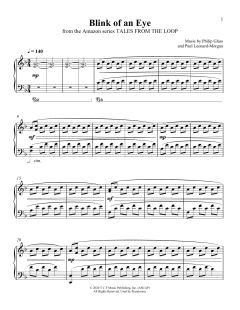Blink Of An Eye von Philip Glass (Download) 