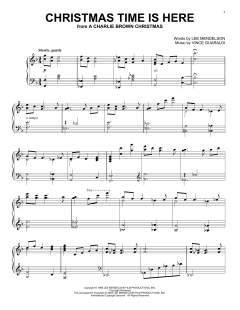 Christmas Time Is Here von Lee Mendelson (Download) 