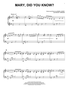 Mary, Did You Know? von Kathy Mattea (Download) 