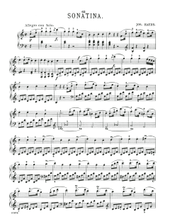 Sonatina No. 1 In C Major (Download) 
