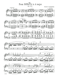 Sonata In A Major, Op. 120, 2nd mvt (Download) 