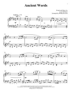 Ancient Words [Classical version] von Lynn DeShazo (Download) 