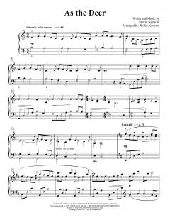 As The Deer [Classical version] von Martin Nystrom (Download) 